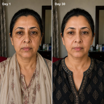AURÉL 3-in-1 LED Facial Sculptor - device in use on jawline